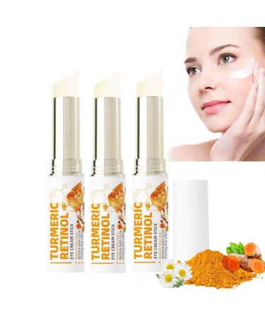 Lumistick For Eye Bags, Turmeric Eye Cream Stick, Turmeric Retinol Eye Stick, Lumibalm Eye Bags, Turmeric Eye Cream For Puffiness And Bags Reduces Fine Lines (3)