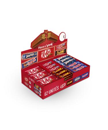 Nestlé Chocobox Kit Kat Smarties Crunch Lion 62 bars
