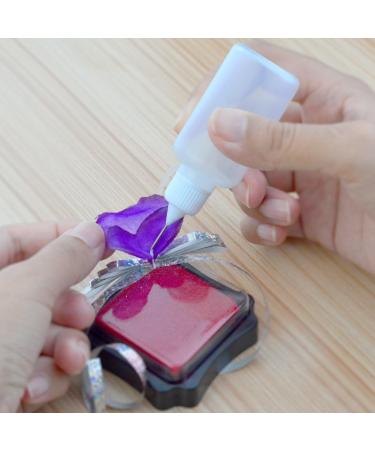 Bantoye 10 Pcs Needle Tip Glue Bottle Applicator Set - DIY Quilling Tool with Precision Tips - 30 ml Plastic Liquid Dropper Bottles - Buy Online on GoSupps.com
