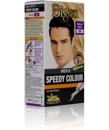 Bigen Men's Speedy Colour Natural Black 101 (3 Pack) - Buy Online on GoSupps.com