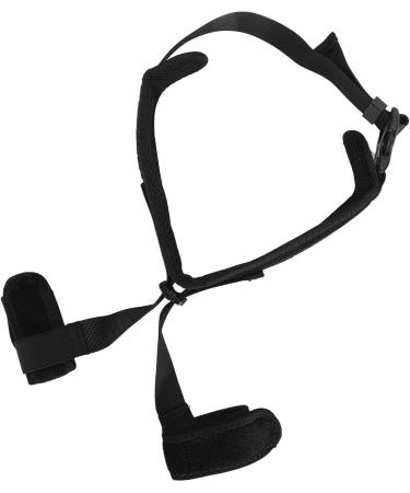 Strong Support Dog Leg Brace Elastic Polyester Promote Recovery Black Dog Knee Brace for Injured Dogs (S) - Buy Online on GoSupps.com