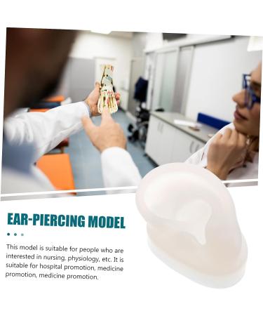SEWOART Silicone Ear Model Set - Piercing & Jewelry Decorating Tools | Flexible Human Ear Simulation - Buy Online on GoSupps.com