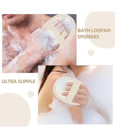 Baluue Natural Loofah Sponge - 4 Pcs Exfoliating Body Scrubber for Bath & Shower | Eco-Friendly Loofah Pad - Buy Online on GoSupps.com