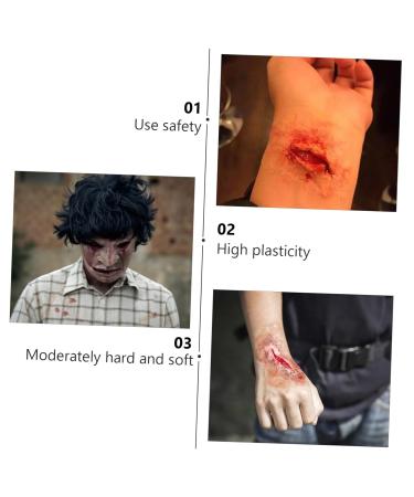 Buy NOLITOY Halloween Fake Blood Effects Body Paint & Scar Wax Kit | Special Effects Makeup for Wounds & Scars - International Shipping Available - Buy Online on GoSupps.com