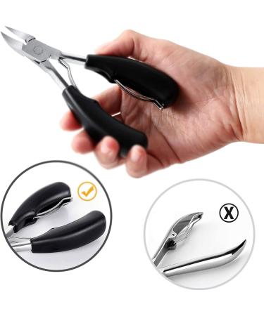 CHJHJKG Nail Clippers (Beauty) Toe Nail Trimmer Nail Clippers for Thick Nails or Ingrown Toenail Tool Stainless Steel Pedicure Toe Nail Clippers - Buy Online on GoSupps.com