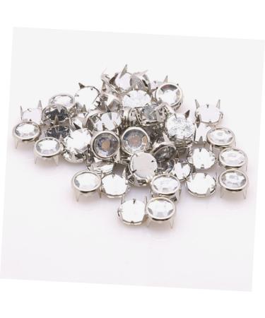 NUOBESTY 300 Pcs Drilled Rivets Clothing Hats Rivets Claw Nails for Clothes Mini Claw Studs Alloy Accessories 0.80X0.80X0.30CMx3pcs As Shownx3pcs - Buy Online on GoSupps.com