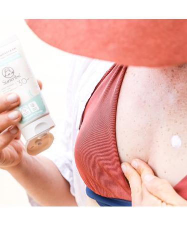 Suntribe Mineral Organic Sunscreen SPF 30 - Reef Safe Waterproof Zinc Oxide Formula for Face & Body - 60ml - Eco-Friendly 8 Ingredients - Buy Online on GoSupps.com