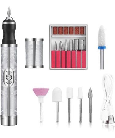 Rechargeable Electric Nail File | Pedicure Nail Drill Kit - Electric Cordless Nail Polishers for Edge Shaping Polishing Conditioning - Buy Online on GoSupps.com