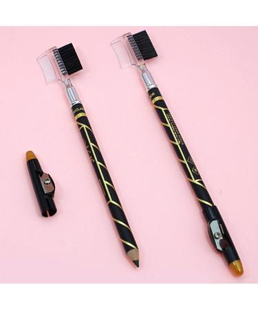 Magic Barber Pencil Portable Hairline Pencil for Men - 2 in 1 Eyeliner Pen Beard Styling Filler Built-in Sharpener and Brush for Face Shaping Rojax - Buy Online on GoSupps.com