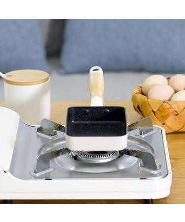 TREGOO Pan Square Non-Stick Frying Pan with Handle Omelette Saucepan Pots Home Kitchen Cookware Utensil - Buy Online on GoSupps.com