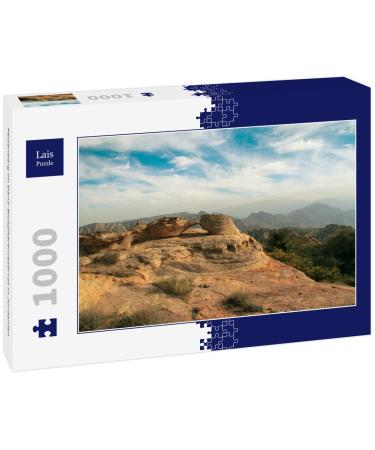 Lais Puzzle Rocky Mountain in the Dana Biosphere Reserve in Jordan 1000 pieces