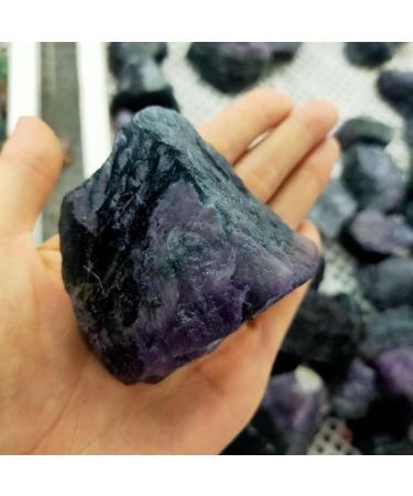 Natural Crystal Rough Crystal 1pcs Natural Green Fluorite Raw Stone Quartz Original Stones Natural Crystal Stones and Minerals Can be Used for (Size : 220-280g) - Buy Online on GoSupps.com