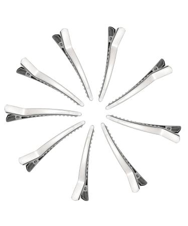 100 Pcs 6CM Silver Alligator Hair Clips | Premium Hair Accessories for All Hairstyles | International Shipping Available - Buy Online on GoSupps.com