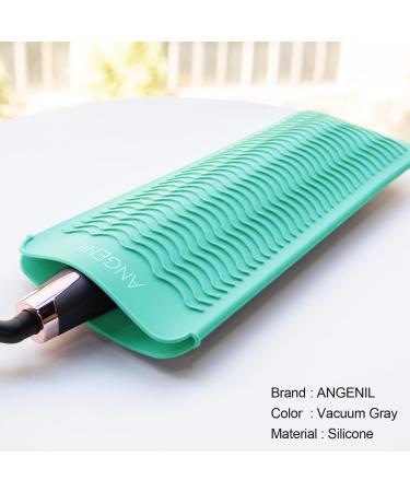 ANGENIL Heat Resistant Silicone Mat Pouch for Cordless Hair Styling Tools - Food Grade Green - Buy Online on GoSupps.com