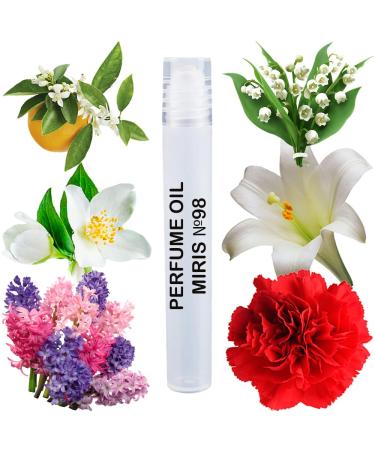 MIRIS No. 98 Inspired by Anais Anais Long-Lasting Perfume Oil for Women Roll-On Rollerball 0.34 Fl Oz / 10 ml Cach Anais Anais Inspired No. 98