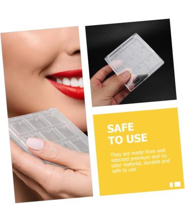 Didiseaon 3pcs Organizer Eyeshadow Eye Storage Pan Ing Shadow Transparent Sub Foundation Empty Tray - Buy Online on GoSupps.com