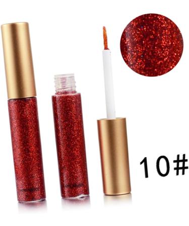 Beavorty 10pcs metallic eyeliner liquid glitter liquid shimmery 1 count (Pack of 1) Assorted Color - Buy Online on GoSupps.com