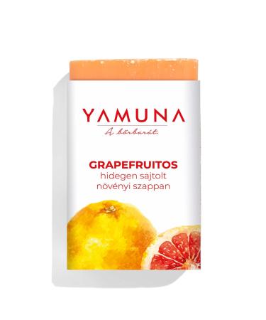 YAMUNA NATURAL BEAUTY Yamuna Grapefruit Soap Cold-Pressed & Natural | Refreshing Scent Gentle Cleansing & Caring | Moisturizing Vegan & Sustainable | Perfect for All Skin Types 110g