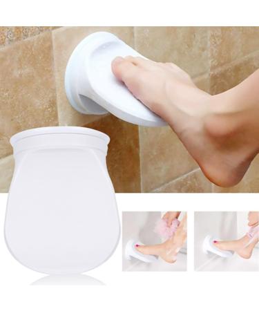 Suction Cup Foot Rest Shower Foot Rest Non-Slip Foot Support Safe Grip Plastic Bathroom Shower Shaving Leg Aid Foot Rest Suction Cup Step for Home Hotel - Buy Online on GoSupps.com