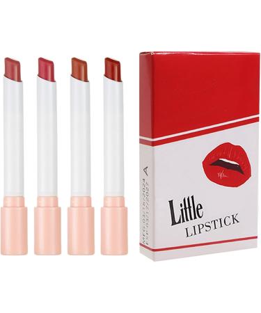 CHAKAE 4 Pack Matte Lipsticks for Women Long Lasting Highly Pigmented Moisturizing Lipstick Creamy Texture - Buy Online on GoSupps.com