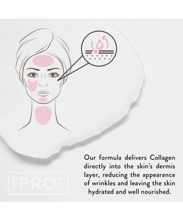 Collagen Retinol & Hyaluronic Acid Face Cream For Women Anti Wrinkle - Vegan Friendly & PETA Approved Anti Aging Day & Night Cream - 50ml with Wooden Spatula - Made in The UK by The Pro Co. - Buy Online on GoSupps.com