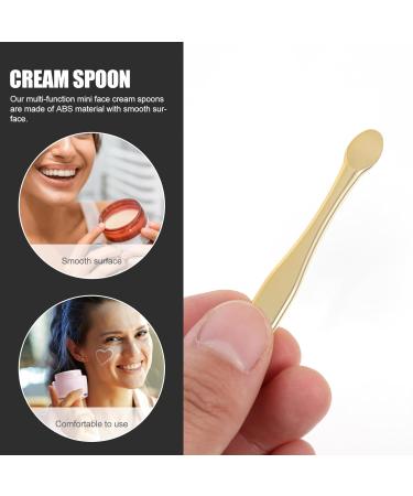 Ipetboom 10pcs Facial Cream Spoons - Eye Cream Applicator & Lipstick Scoops for Makeup - Practical Cosmetics Tools for Easy Application - Buy Online on GoSupps.com