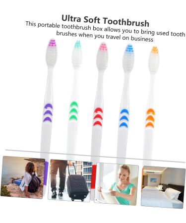 Mobestech 60 STK Disposable Travel Toothbrushes - Soft Vegan & Perfect for Kids | Ideal Hotel & Travel Companion - Buy Online on GoSupps.com