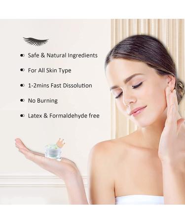 PINKZIO Sensitive Eyes Eyelash Extension Remover Cream - 10g Glue Remover, Natural Pigment, Professional Lash Removal for Extensions - Buy Online on GoSupps.com