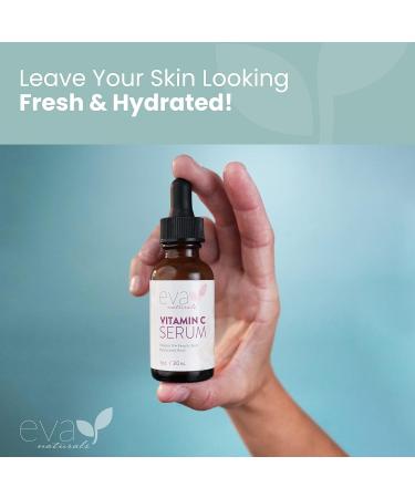 Vitamin C Serum 20% for Face - Anti-Wrinkle, Acne, Dry Skin, and Dark Spot Treatment - 1oz Facial Serum - Buy Online on GoSupps.com