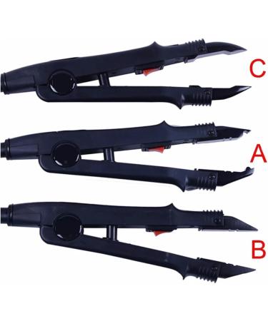 Hair extension iron 1Pc A/B/C Tip Professional Hair Extension Fusion Iron Heat Connector Wand Iron Melting Tool Hair Extension Tools(A tip Black) - Buy Online on GoSupps.com