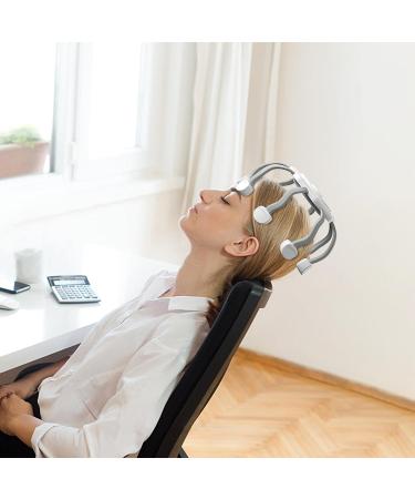 Head Massager Scalp Electric | 10 Vibrating Contact Modes | Spa Relaxation Tool for Women - Stress Reduction & Deep Relaxation - Buy Online on GoSupps.com