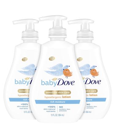 Baby Dove Lotion, Rich Moisture, 13 oz, 3 count
