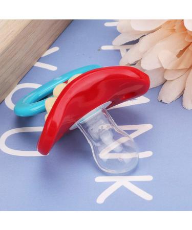 Cute Baby Pacifier Dummy - Funny Silicone Design | Safe Soft Silicone Pacifier (1 Pull Tab) - Buy Internationally - Buy Online on GoSupps.com