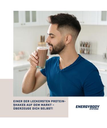 Energybody Mega Protein H2O - Egg White Protein Powder Test Set (5x30g) | Water-Optimized Whey & Casein Mix - Buy Online on GoSupps.com