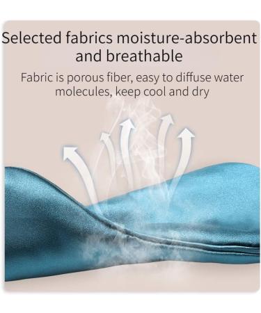 Adjustable Silk Sleep Eye Mask for Men and Women - Soft Blindfold for Night Sleeping and Travel - Blocks Light for Optimal Rest - Buy Online on GoSupps.com