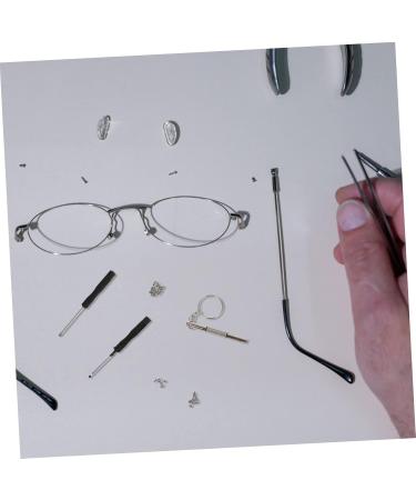 Buy Healeeved Glasses Repair Tool Set - Screws Tweezers & Pads for Eyeglasses | International Shipping Available - Buy Online on GoSupps.com