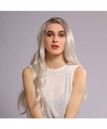 Long Curly Synthetic Wig for Women - Brazilian Cosplay Hair for 60s 70s 80s Styling - Buy Online on GoSupps.com
