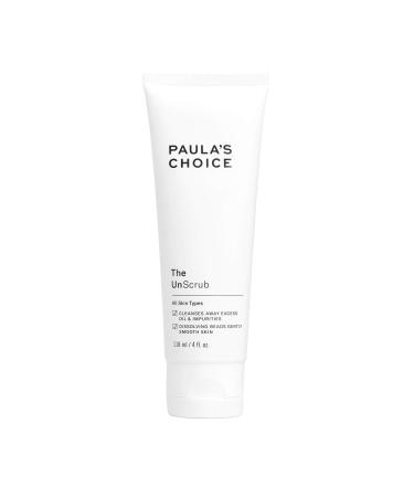 Paula's Choice The UnScrub Cleansing Gentle Face Scrub, 4oz Bottle, with Jojoba Beads, Vitamin E, & Green Tea - Buy Online on GoSupps.com