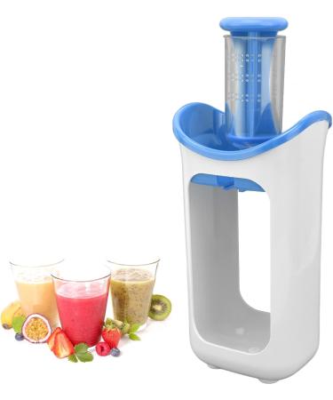 Baby Puree Maker ABS Material Baby Food Masher Highly Durable Easy to Clean High Efficiency with Pouches for School for Camping for Home(blue) - Buy Online on GoSupps.com