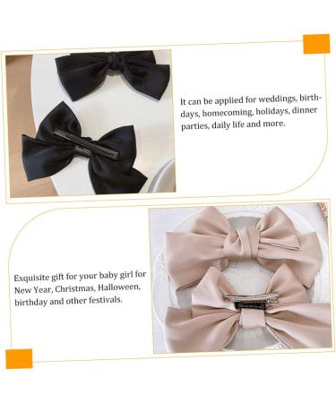 minkissy 10 Pairs Bow Hairpin Big Bows Hair Clips Toddler Hair Clips Linen Hair Bows Bow Hair Clips Hair Bows for Women Bows for Girls Bows for Baby Girls Woman Headgear Fabric Wedding - Buy Online on GoSupps.com