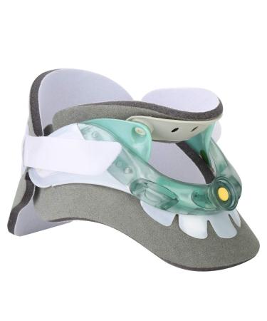 Neck extensor cervical collar 2-part rigid neck support to restrict the cervical movement in the event of neck pain and support for women