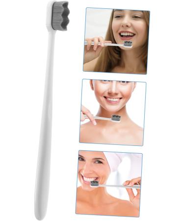 Clispeed Soft Toothbrush Set - 4 Pack Nylon Toothbrushes with Peppermint Flavor | Kids' Gentle Tooth Care in Round Tube - Ideal for Sensitive Teeth - Buy Online on GoSupps.com