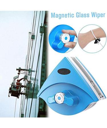 Double-Sided Window Cleaner Glass Wiper Magnetic Cleaning Tools Adjustable Magnetic Glider Washing Brush Tools for High-Rise Double Glazed Windows - Buy Online on GoSupps.com