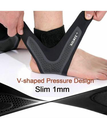 Faletony Adjustable Ankle Bandage - Pain Relief & Support for Men & Women | Stabilized Foot Bandage for Sports | International Shipping Available - Buy Online on GoSupps.com