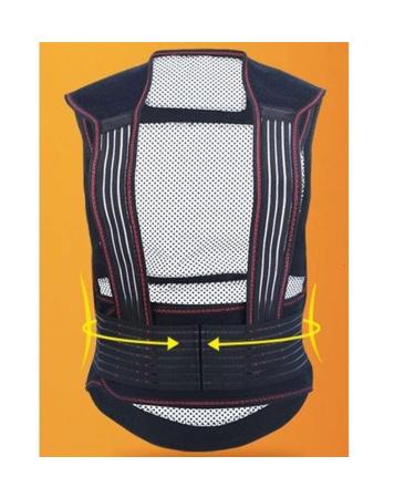 Posture for and Men Self-Heating Vest Lumbar Support Belt Adjustable Waist Support Straps for Lifting Back Pain Sciatica Medium - Buy Online on GoSupps.com