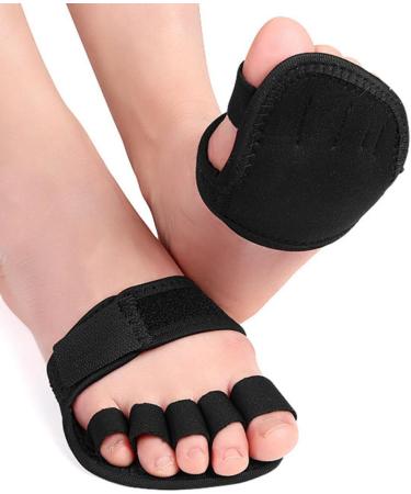 FOMIYES Five Finger Half Socks - 10 Pairs Non-Slip Forefoot Pads for Women | Sweat-Absorbing Half Palm Cushions - Buy Online on GoSupps.com