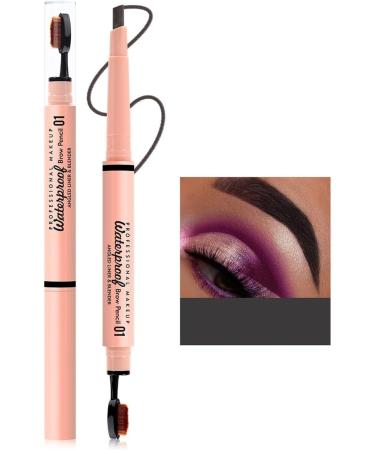 2in1 doubleended eyebrow pencil spare tip micropercent point complements eyebrows looks natural does not require sharpening does not fade so easily A unit size One size A - Buy Online on GoSupps.com