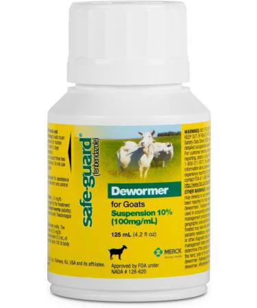 Safe-guard (Fenbendazole) Dewormer Liquid 125ml - Buy Online on GoSupps.com