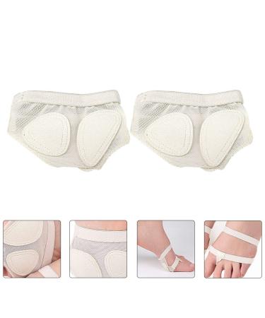 Buy 1 Pair Practice Sole Cover Socks - Five Finger Boat Socks & Metatarsal Pads for Dance | Optimal Comfort & Performance - Buy Online on GoSupps.com