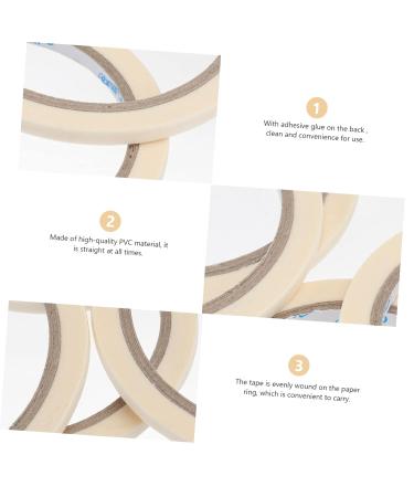 SOESFOUFU 5pcs Professional Masking Tape Line Nail Fingernail Art Tape Nail Line Tape Nail Striping Tape Nail Tool Nail Tape Nail Tips Tape Nail Glue Tape Decorate Pattern - Buy Online on GoSupps.com